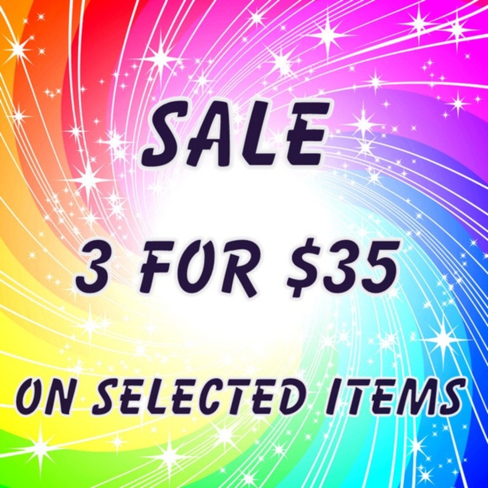 Sale on all jewelry